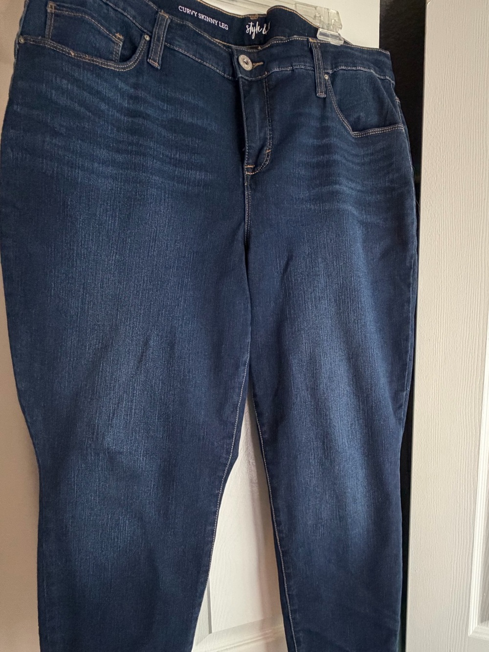Style & Co. Dark Blue Skinny Jeans